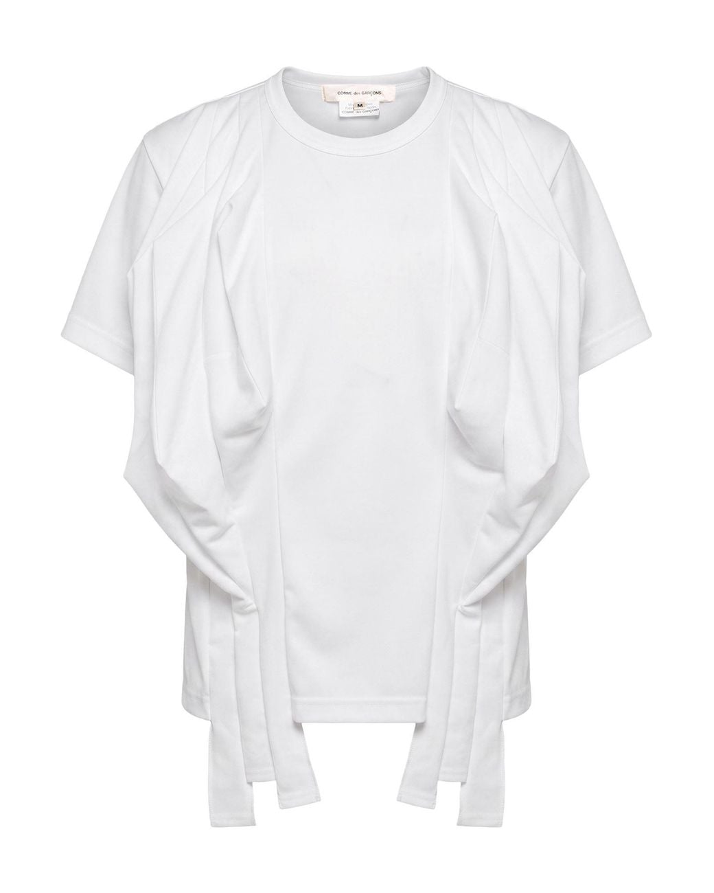Comme des Garçons White T-Shirt Polyester