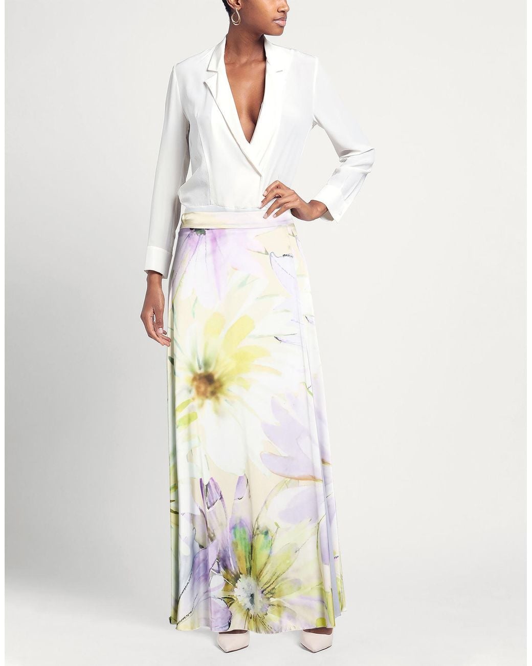 Camilla White Maxi Skirts