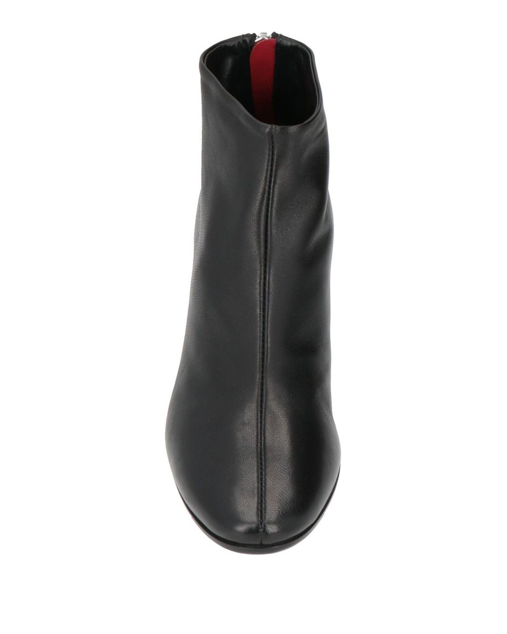 Halmanera Black Ankle Boots Leather