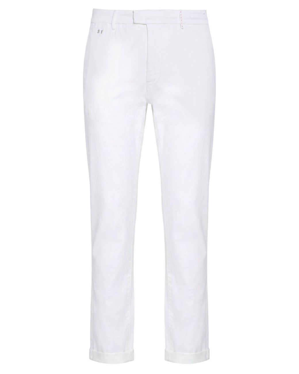 Tramarossa White Jeans Cotton, Polyester, Elastane for men