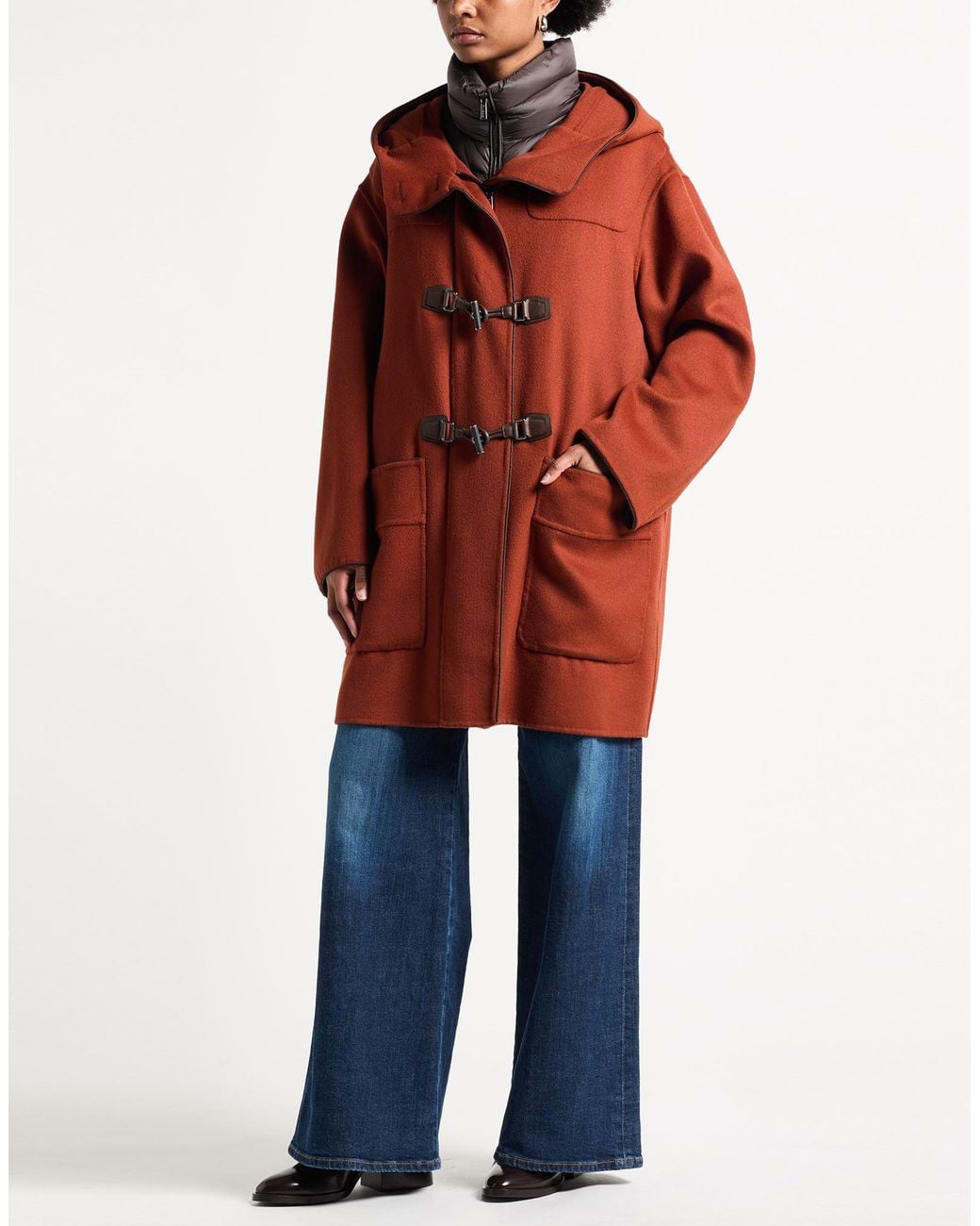 Abrigo Moorer de color Red