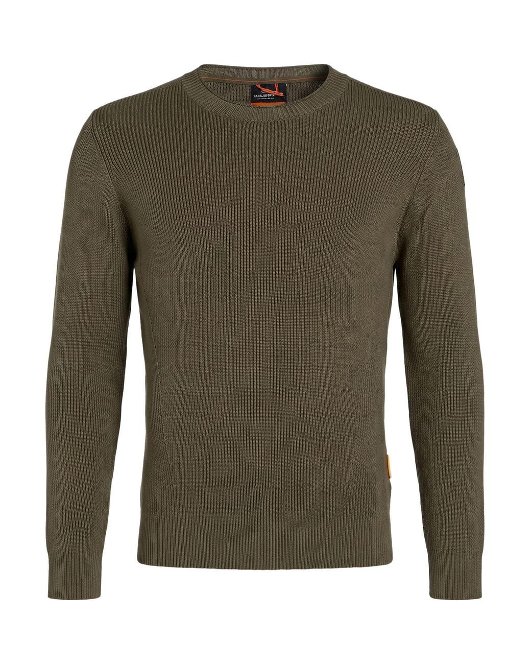 Parajumpers Blue Midnight Sweater Cotton, Polyamide for men