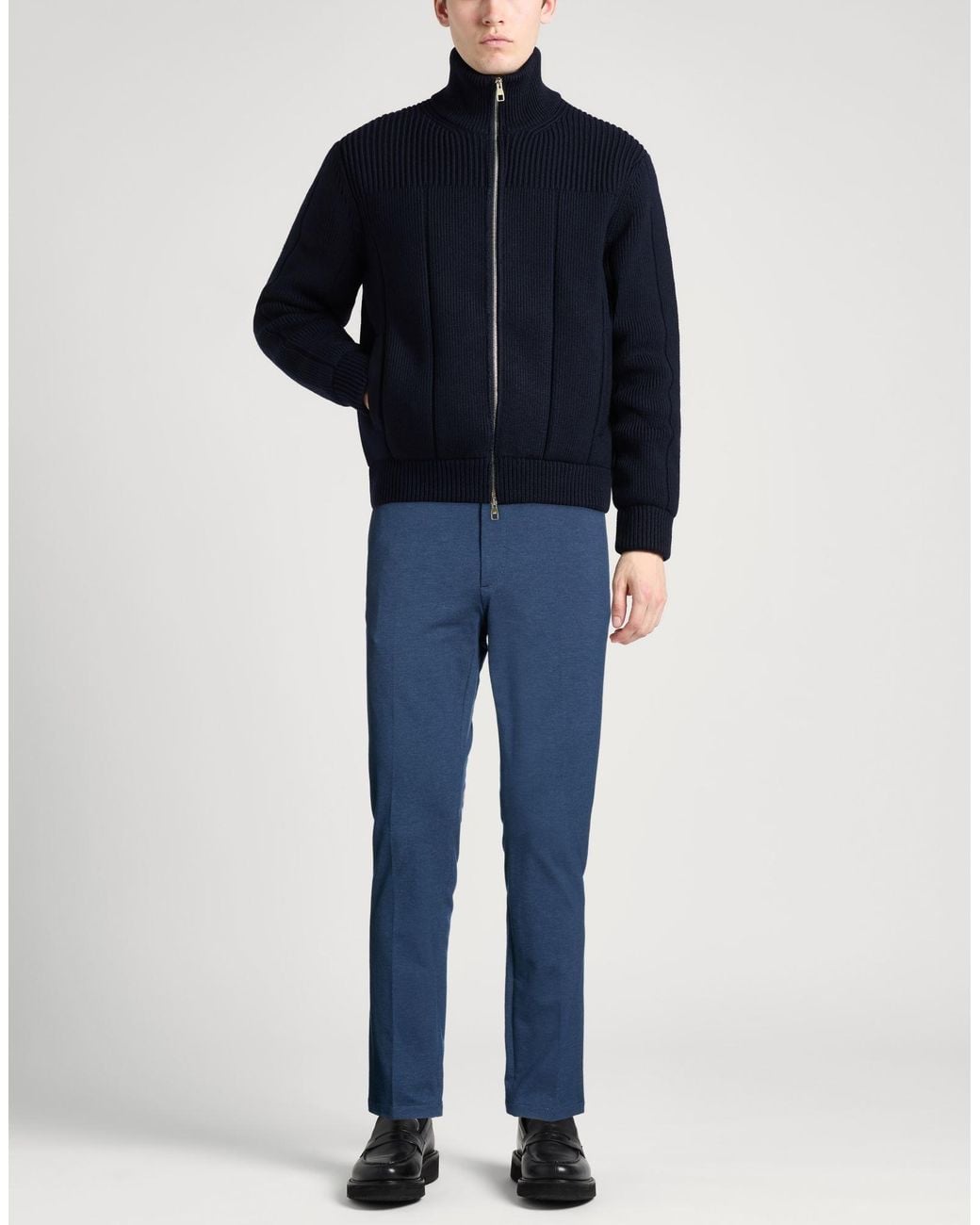 Hackett Blue Pants Cotton, Elastane for men