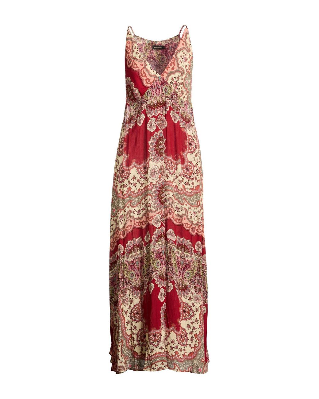 Miss Bikini Red Maxi Dress Viscose