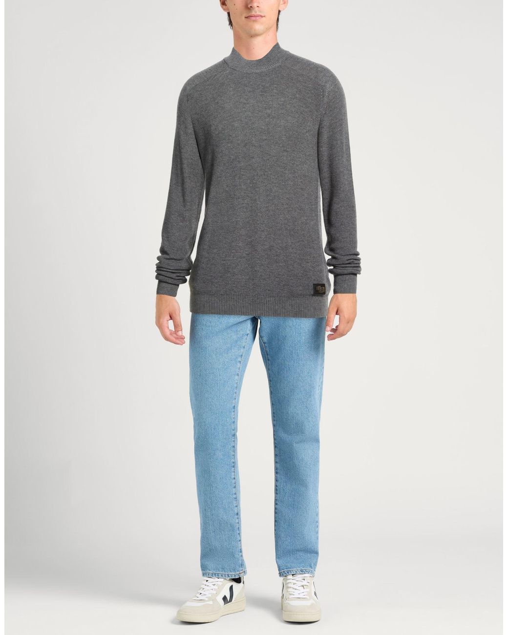 Roberto Cavalli Gray Turtlenecks for men