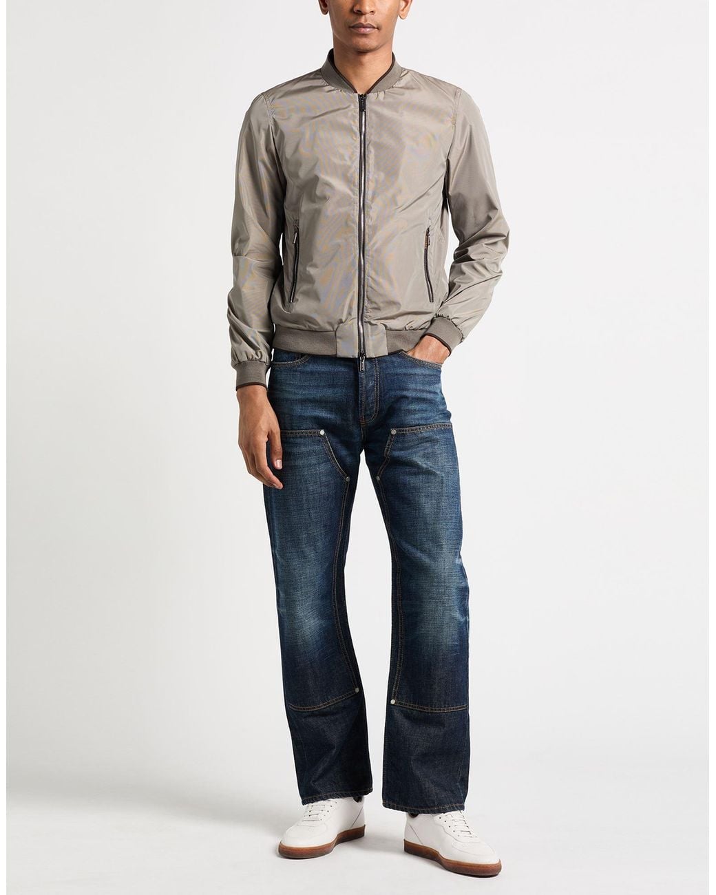 Moorer Gray Jacket for men