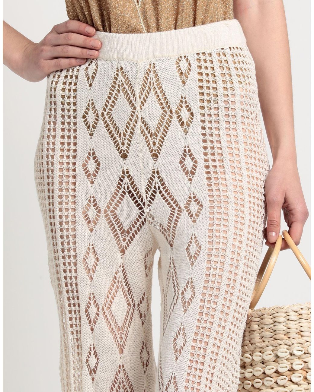 Akep White Trouser