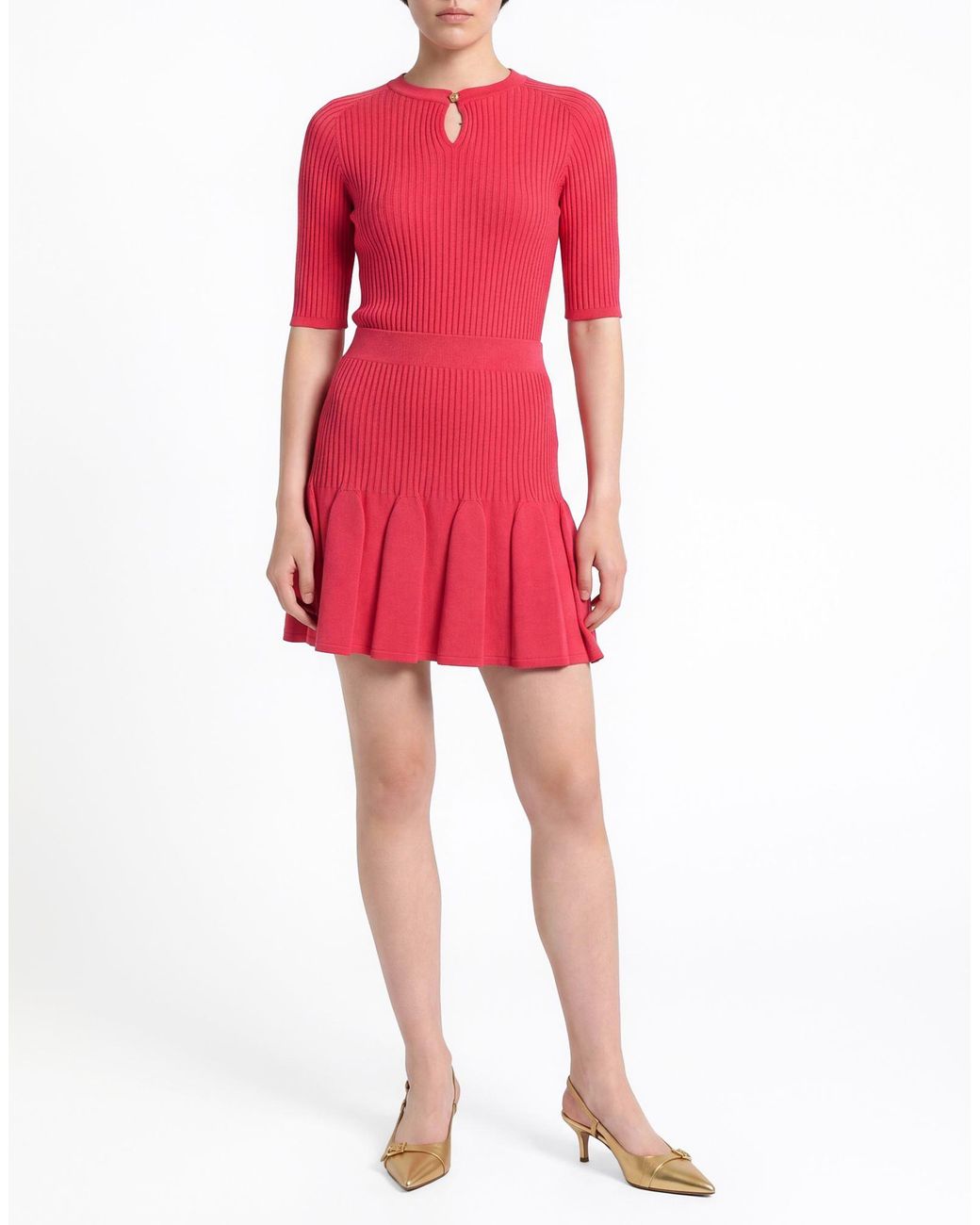 Balmain Pink Mini Dress