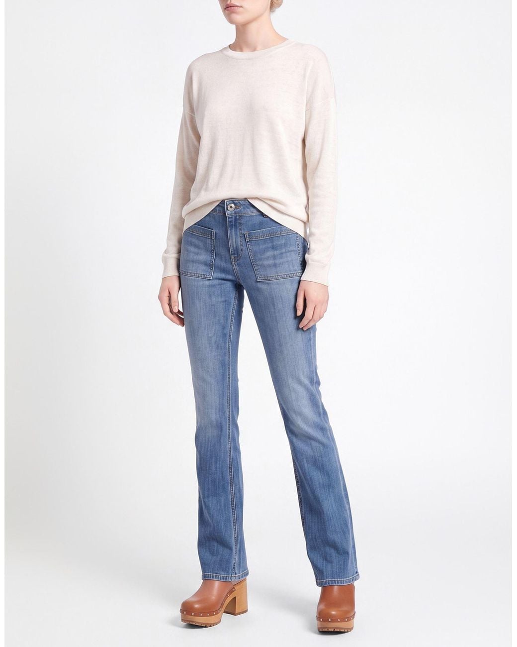 Dondup Blue Jeans Cotton, Elastomultiester