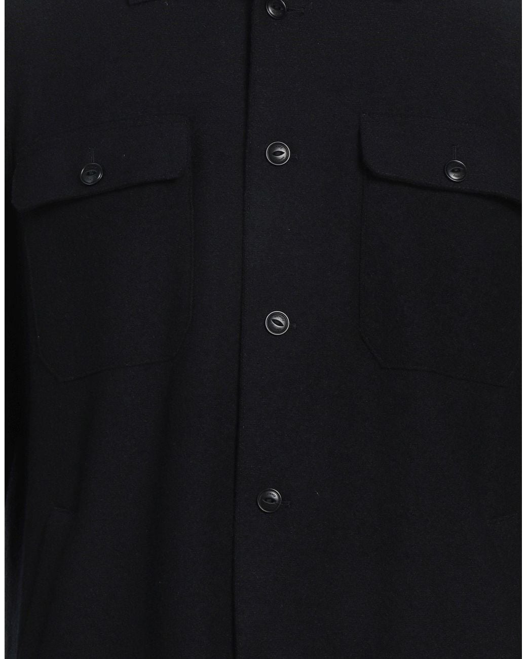 Eleventy Blue Shirt Wool, Polyester, Polyurethane for men