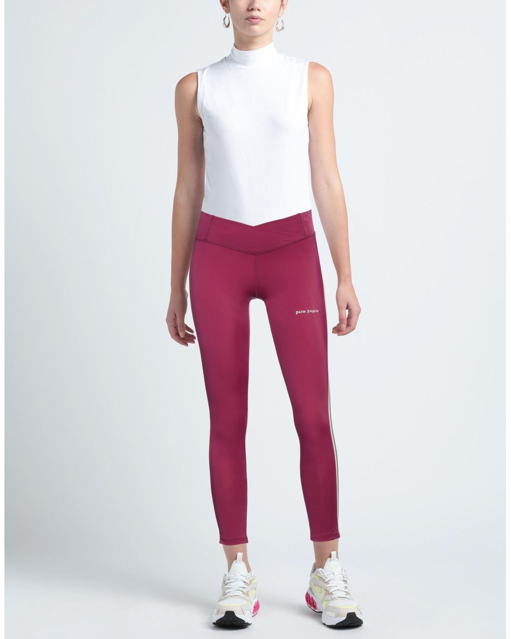 Palm Angels Purple Leggings