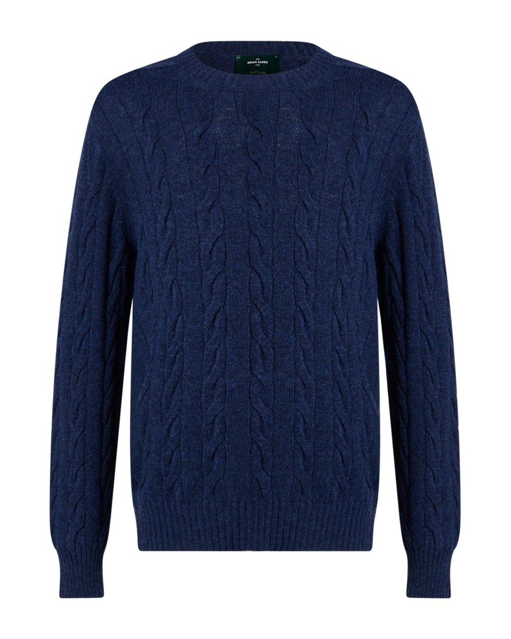 Gran Sasso Blue Sweater Virgin Wool for men