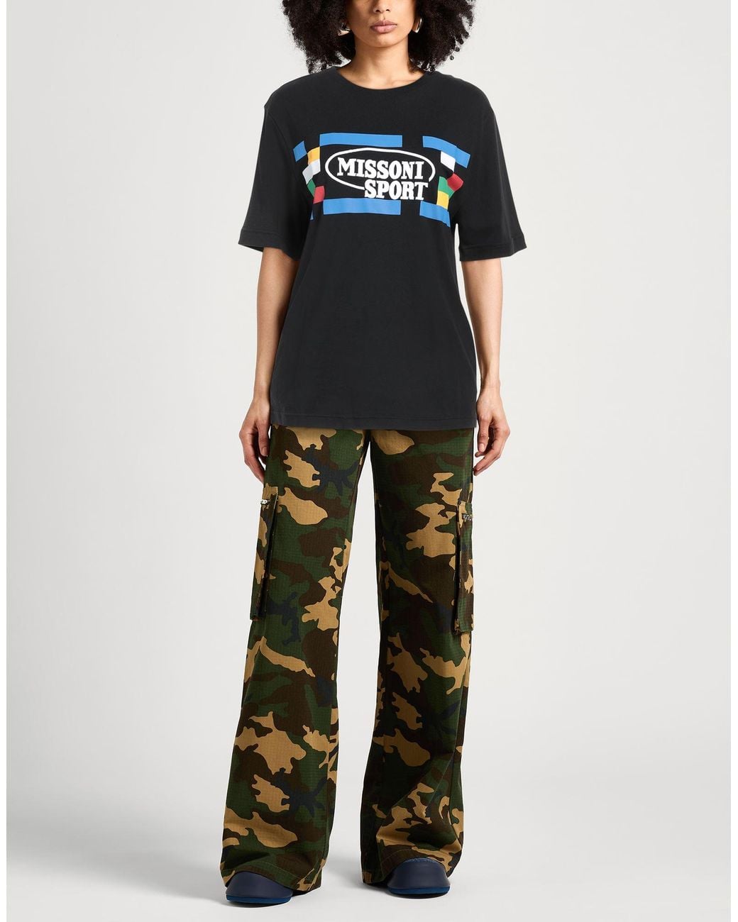 Missoni Black T-Shirt Cotton