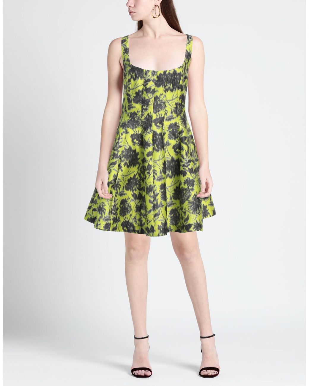 Philosophy Di Lorenzo Serafini Green Mini Dress
