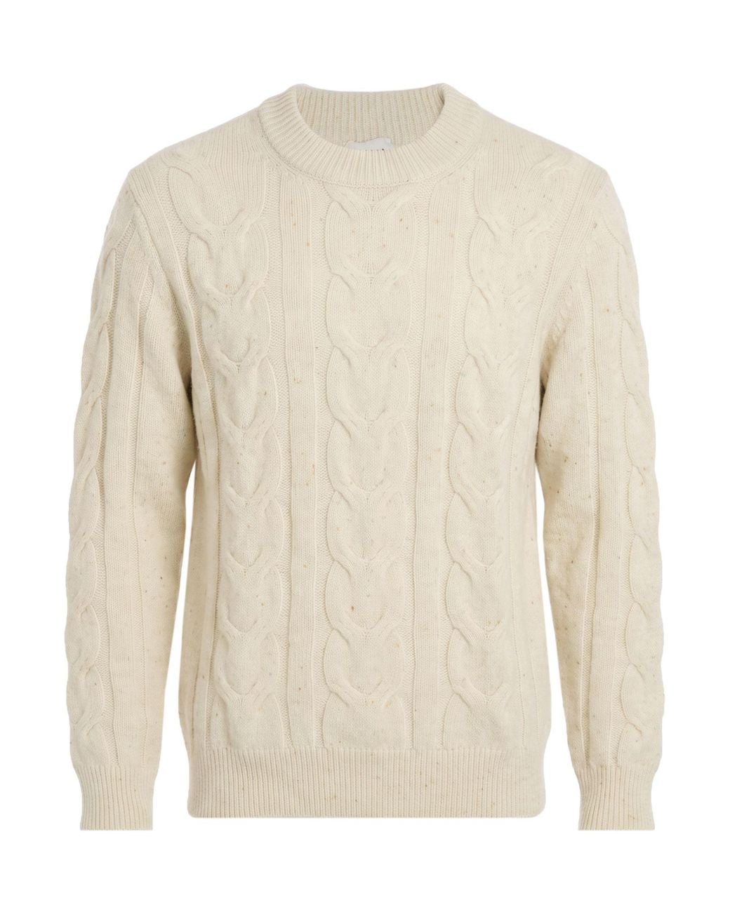 GALLIA White Jumper for men