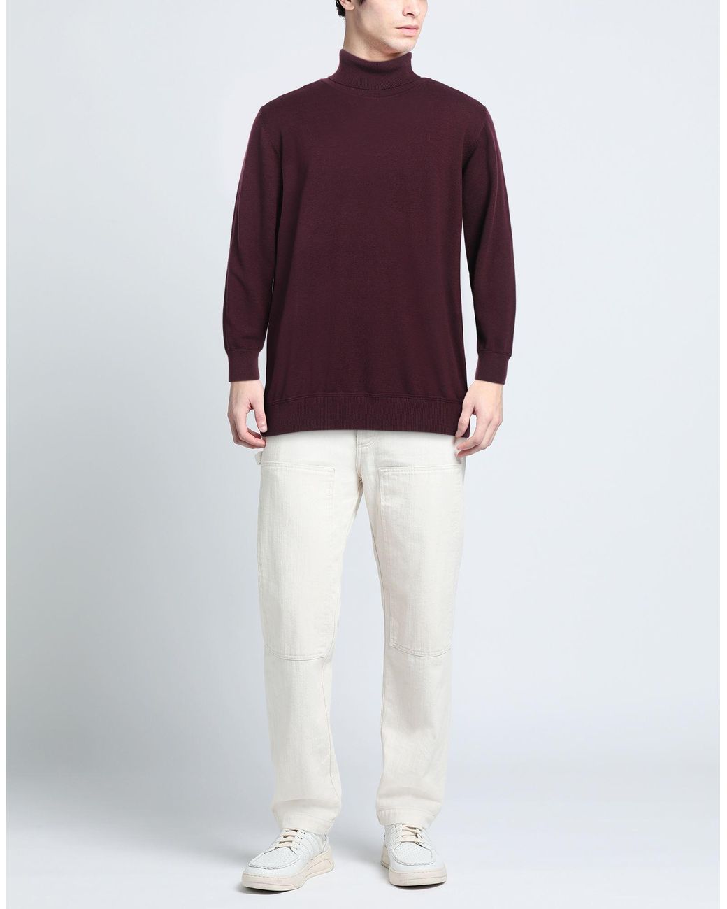Liu Jo Purple Turtleneck for men