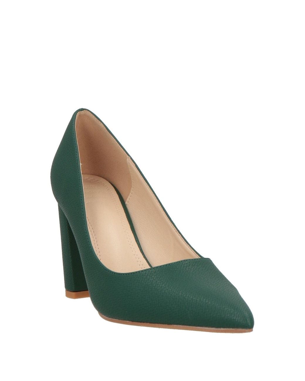 Twenty Four Haitch Green Pumps