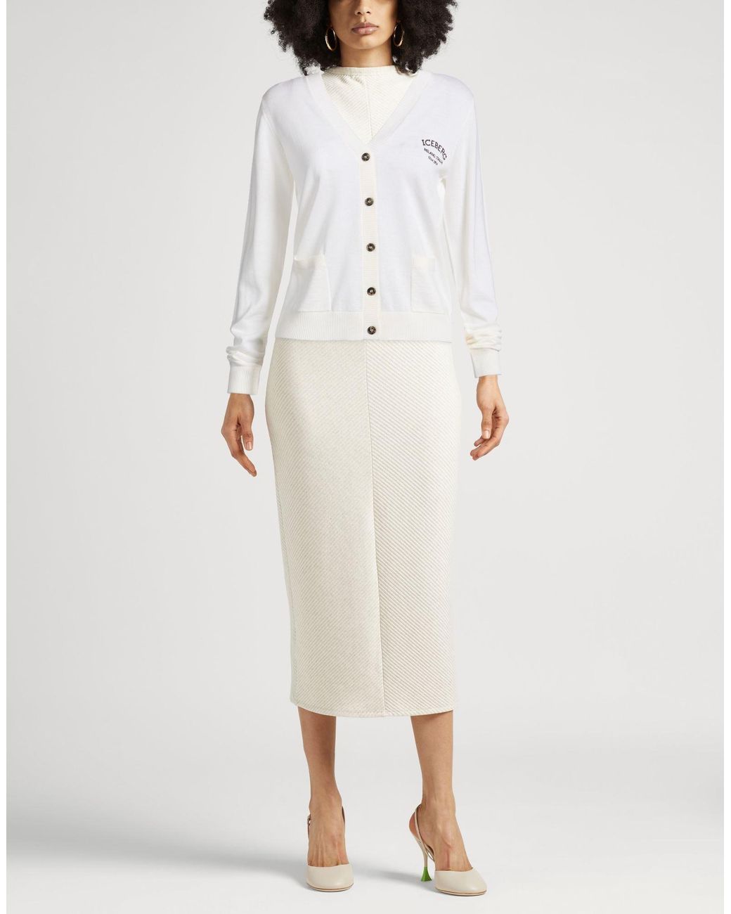 Iceberg White Cardigans