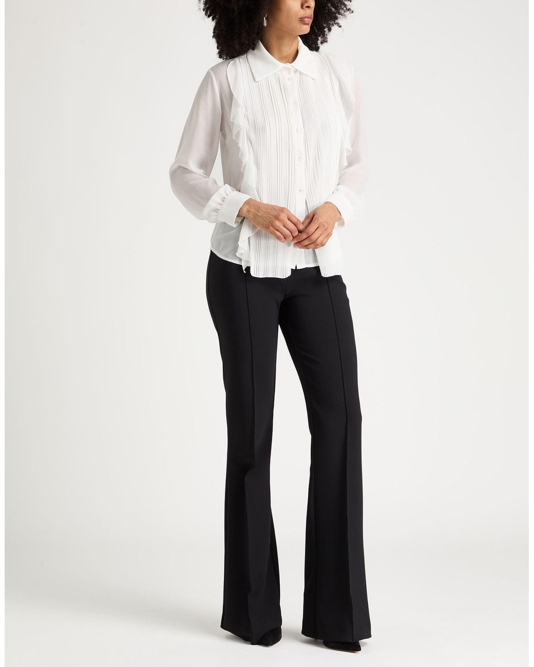 Kaos White Shirt Polyester