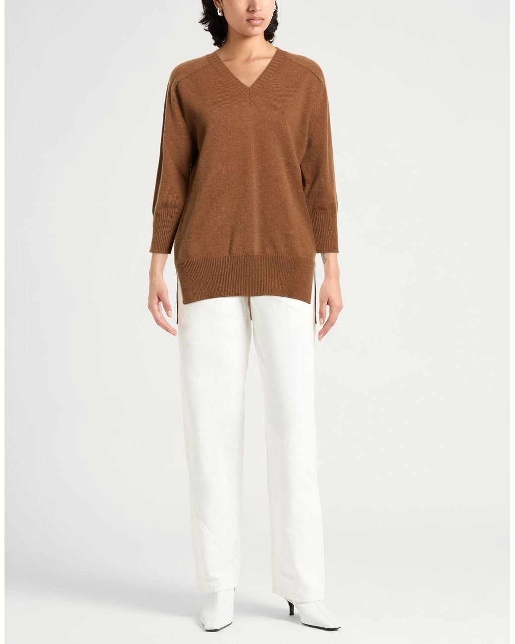Daniele Fiesoli Brown Collezione N_01 Sweater Cashmere