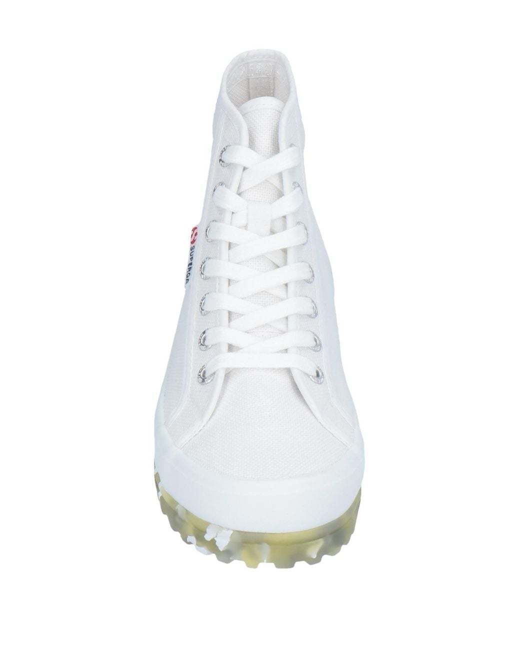Superga White Trainers