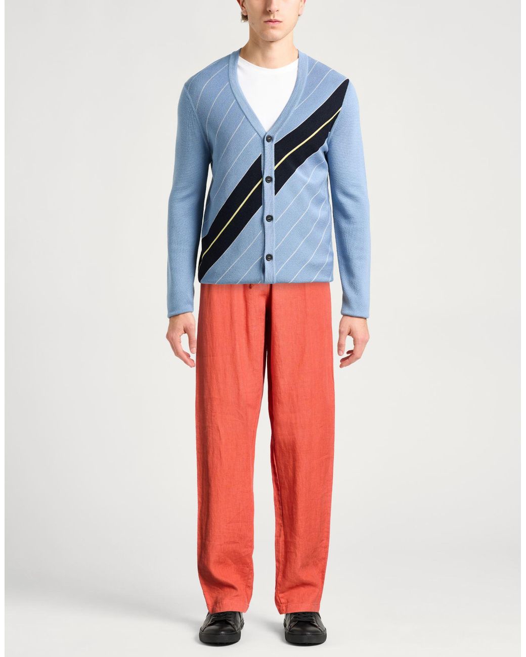 Fedeli Red Trouser for men