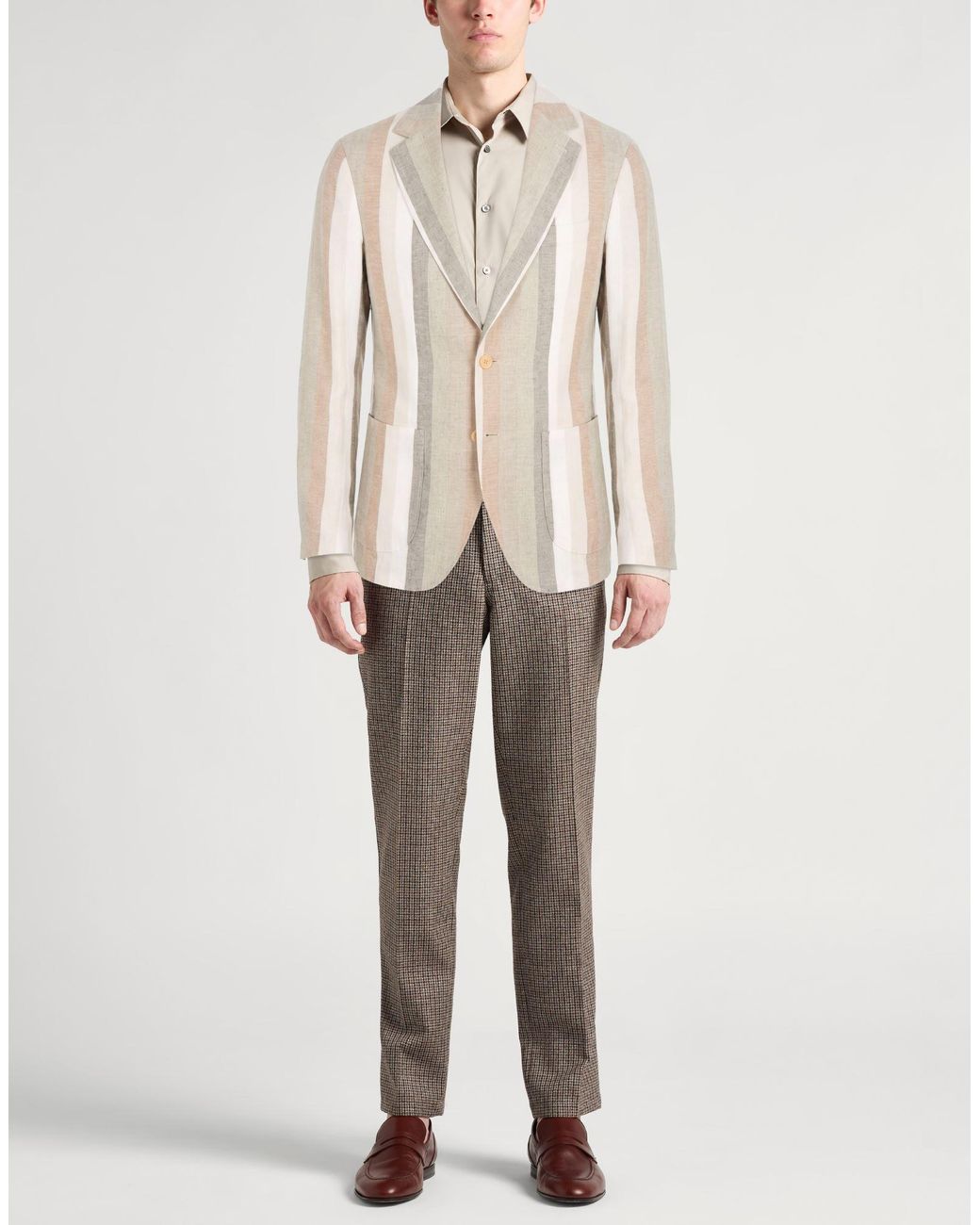 Twenty-one Natural Blazer Cotton, Polyester for men