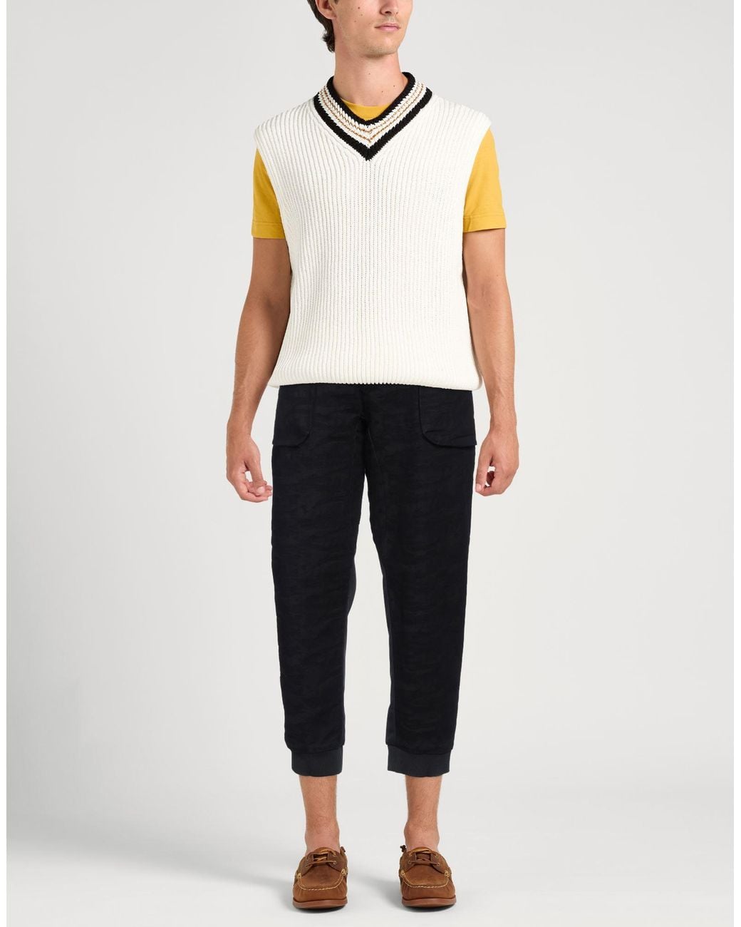 ARMANI EXCHANGE Blue Trouser for men