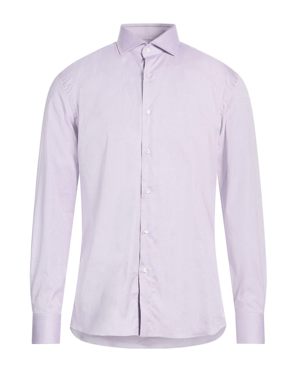 Caruso Purple Shirt Cotton for men