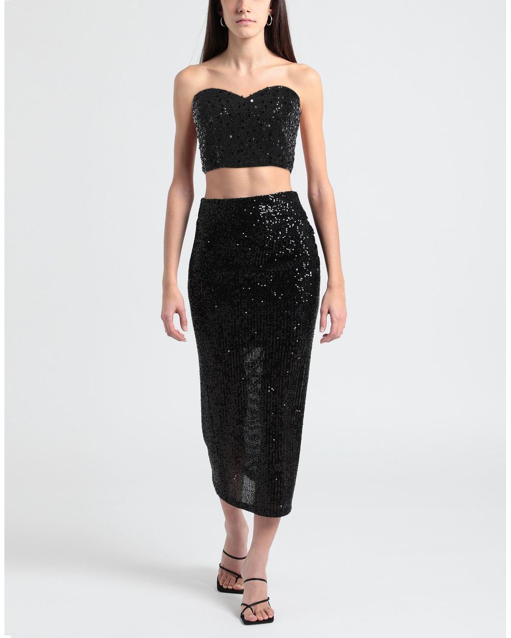ACTUALEE Black Top Polyester, Elastane