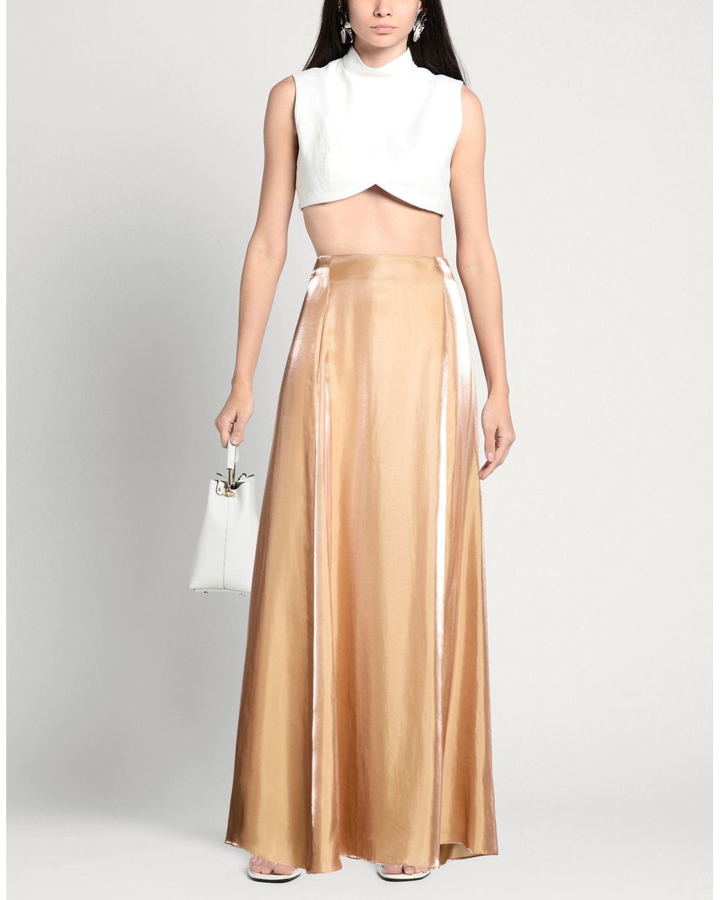 Staud Natural Maxi Skirt