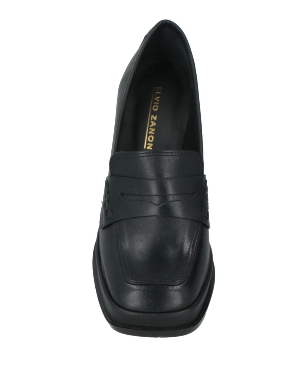 Elvio Zanon Black Loafer