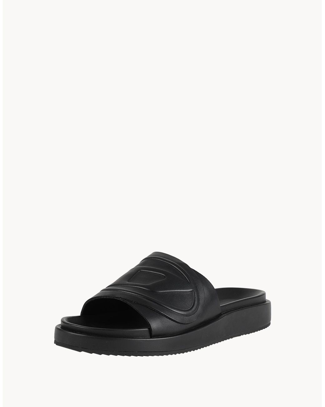 DIESEL Black Sandals for men