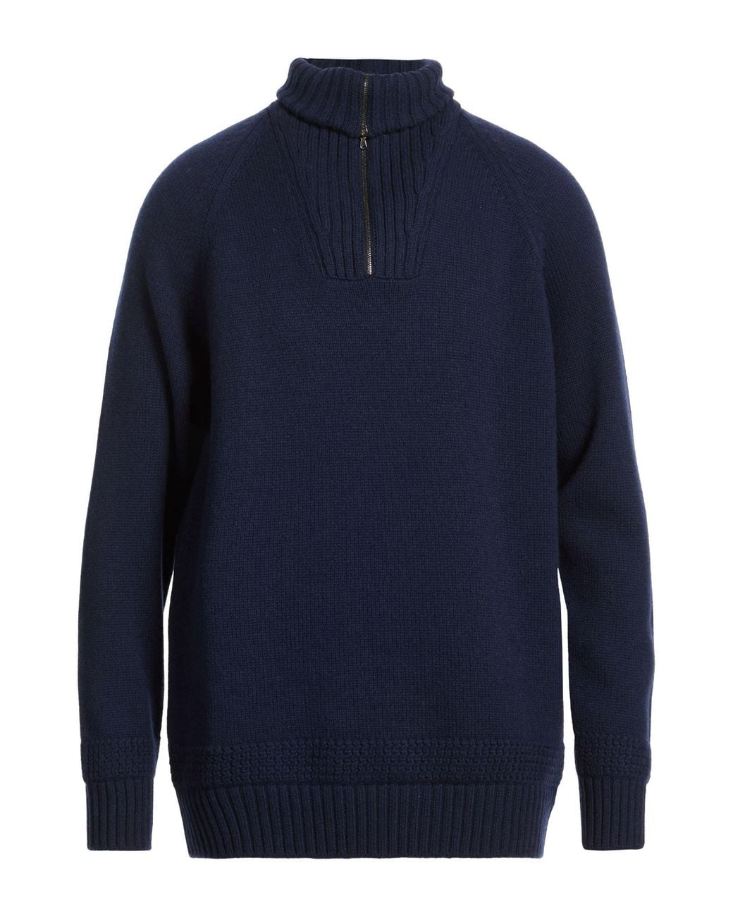 Gran Sasso Blue Turtleneck for men