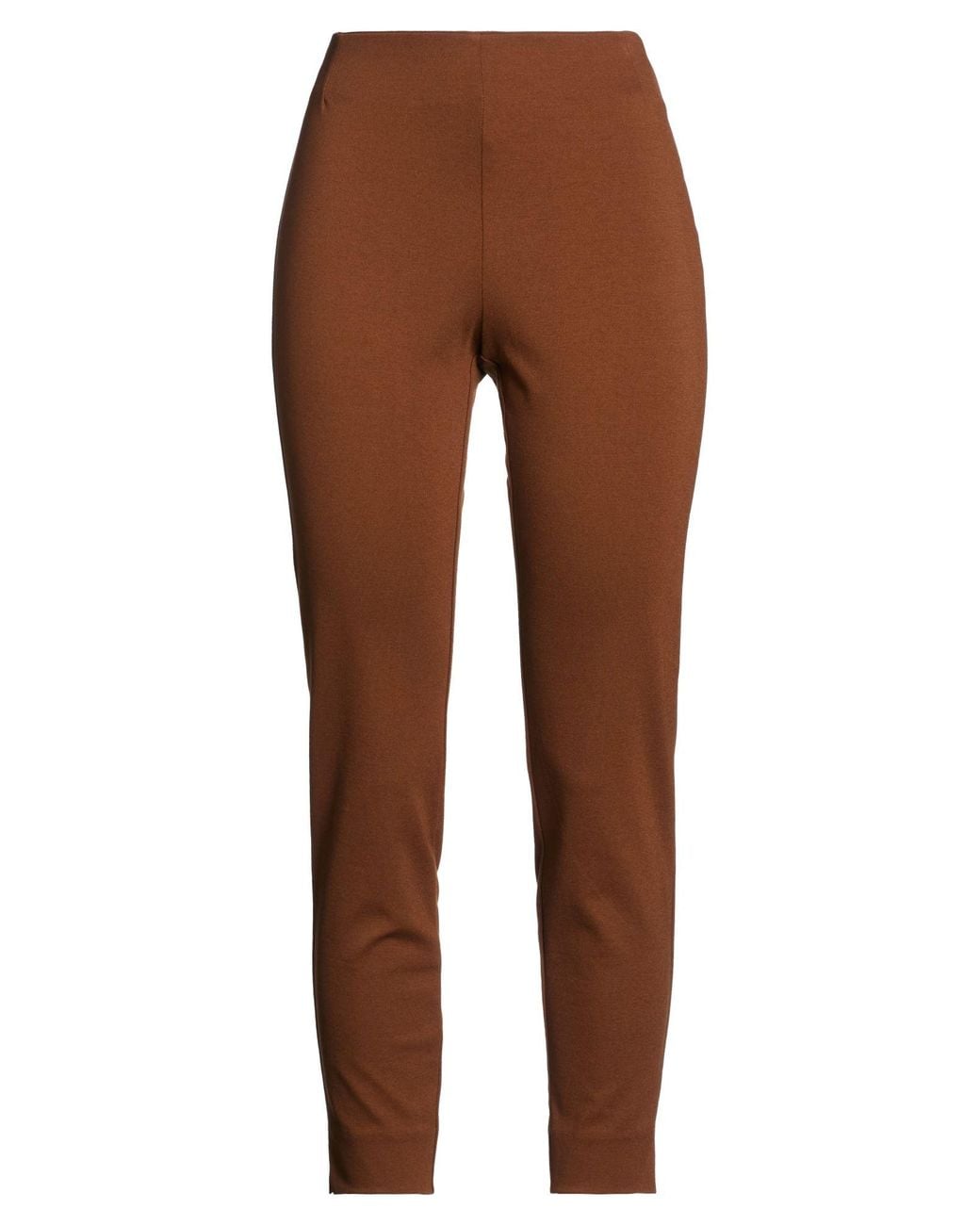 Maliparmi Brown Pants Viscose, Polyamide, Elastane