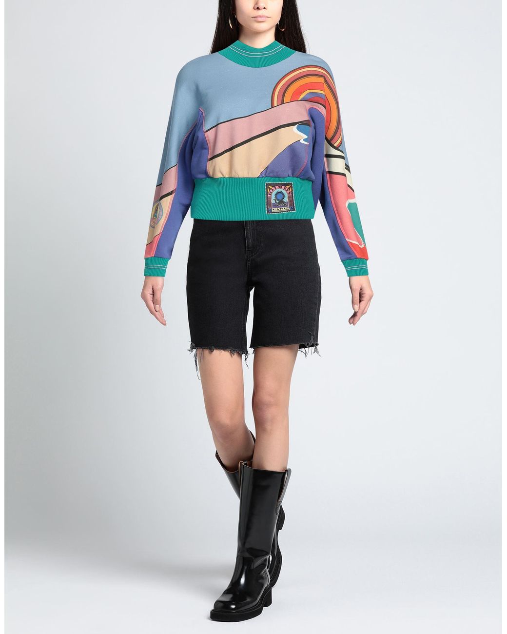 Balmain Blue Sweatshirt