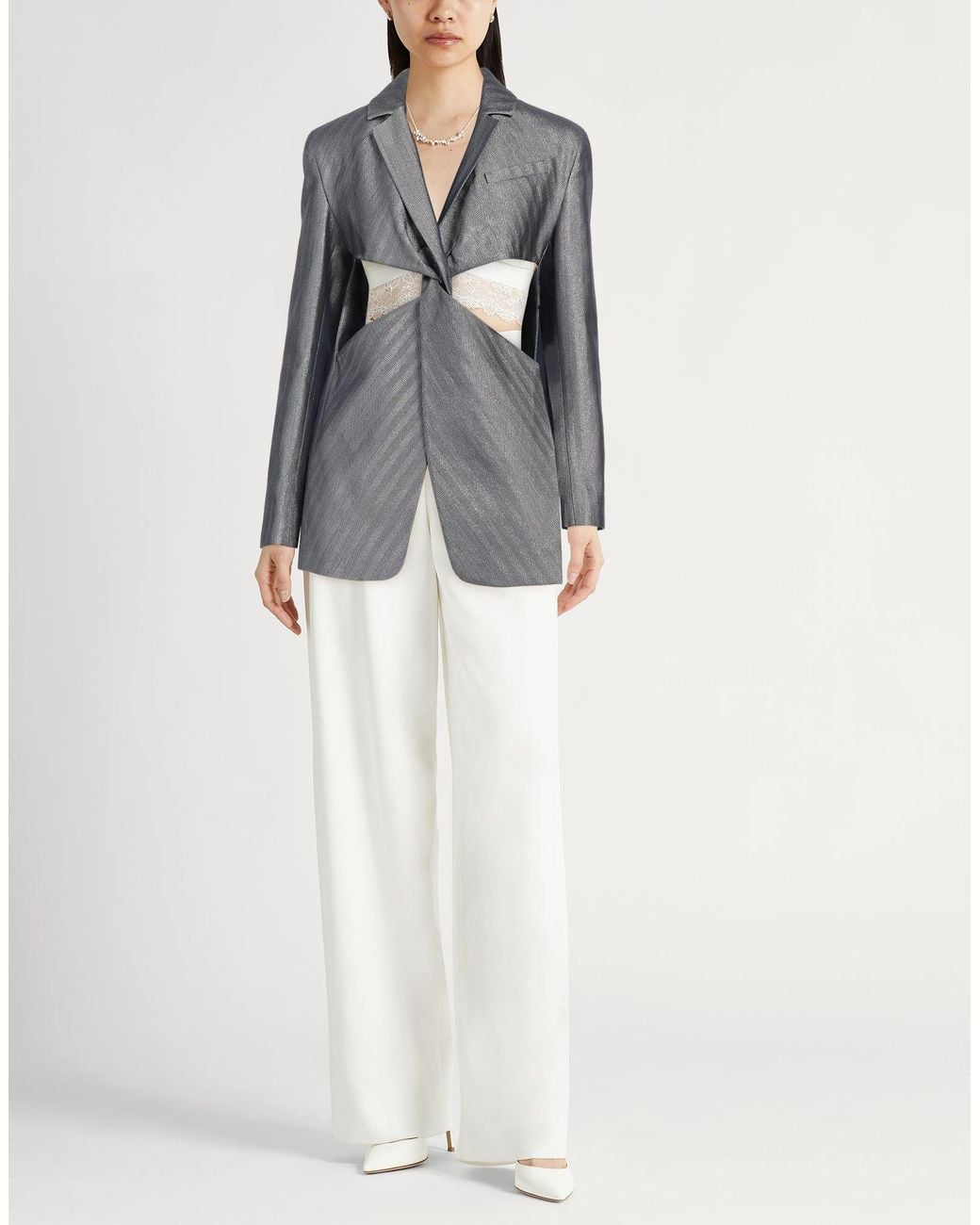 Blazer di Coperni in Gray