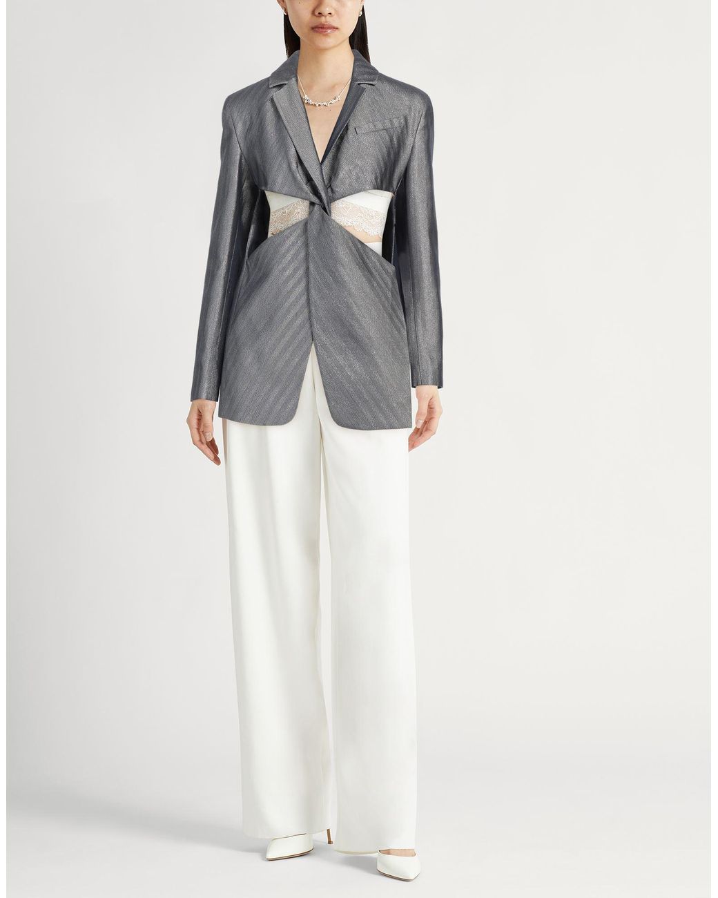 Blazer di Coperni in Gray