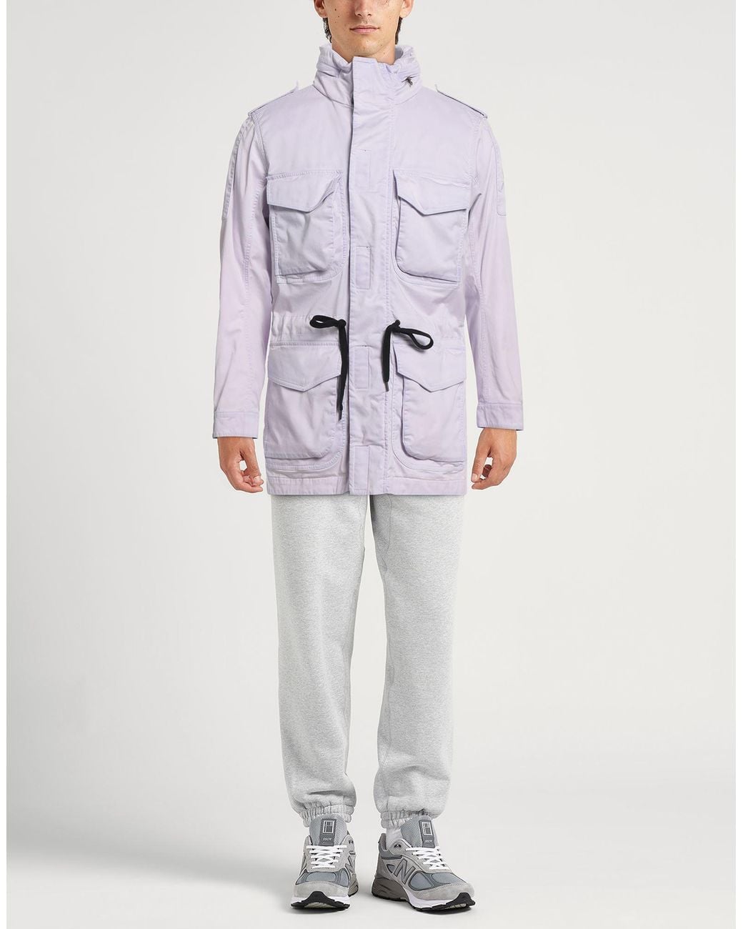 Premiata Purple Jacket Cotton, Elastane, Polyamide for men