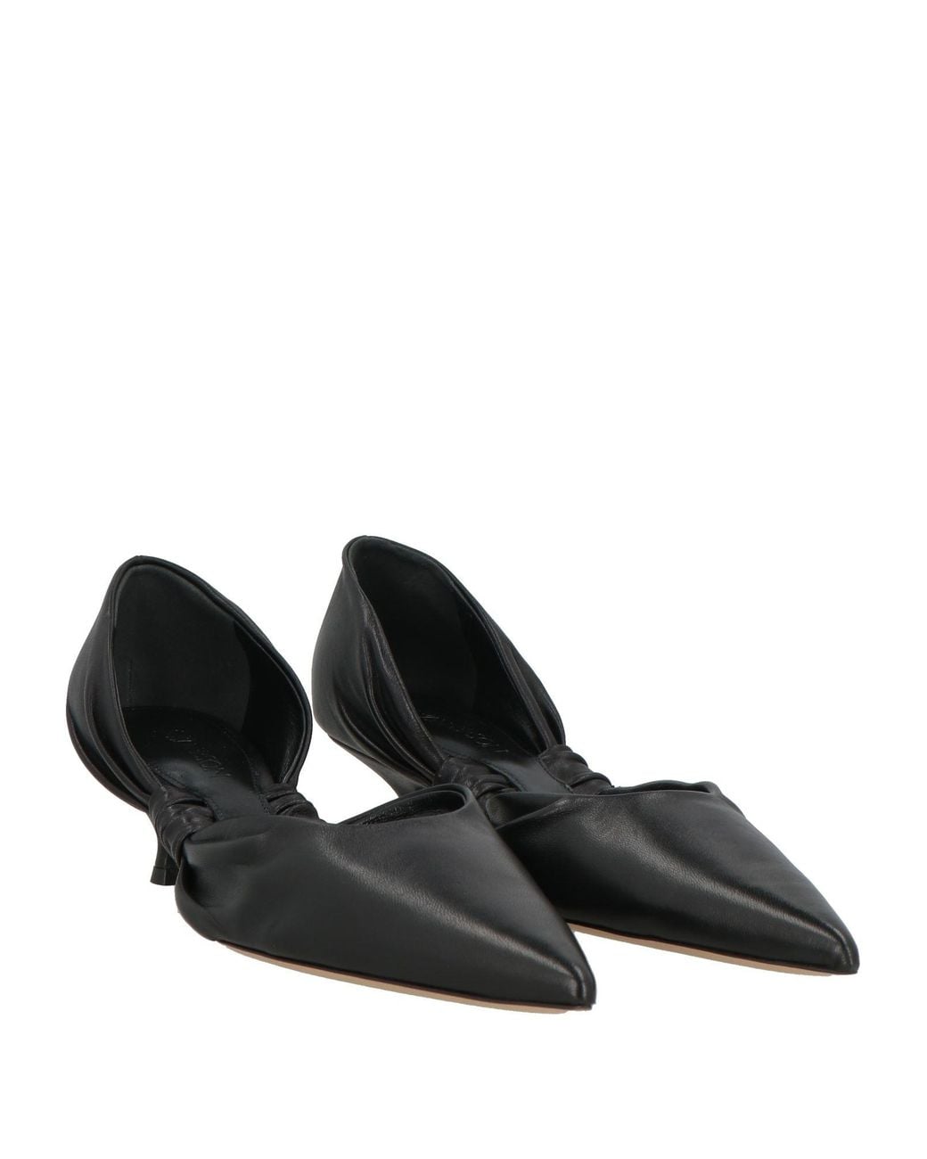 J.W. Anderson Black Pumps Cow Leather