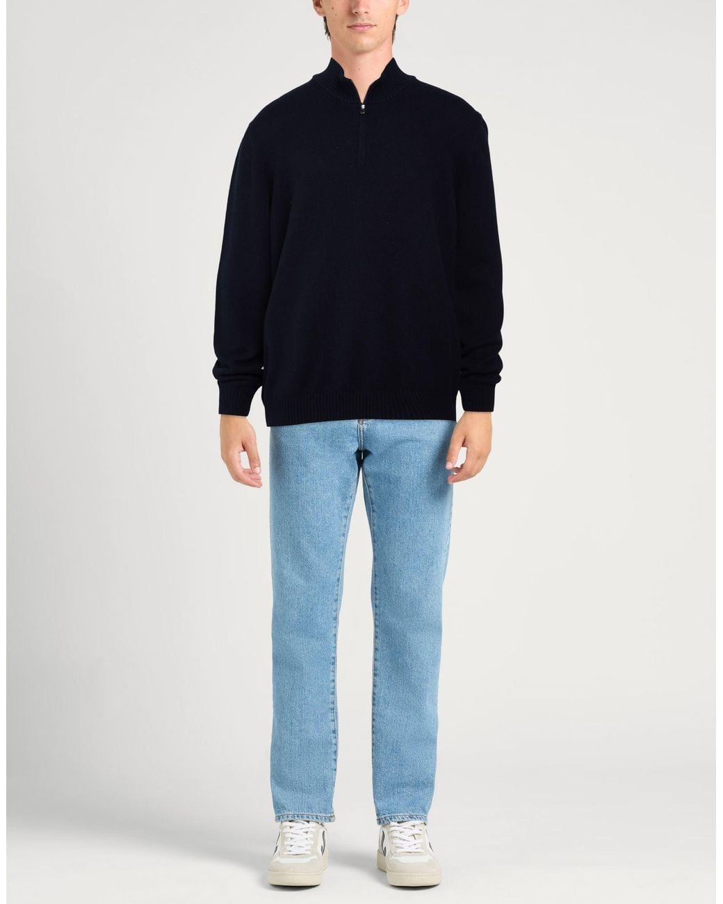Gran Sasso Blue Turtleneck for men