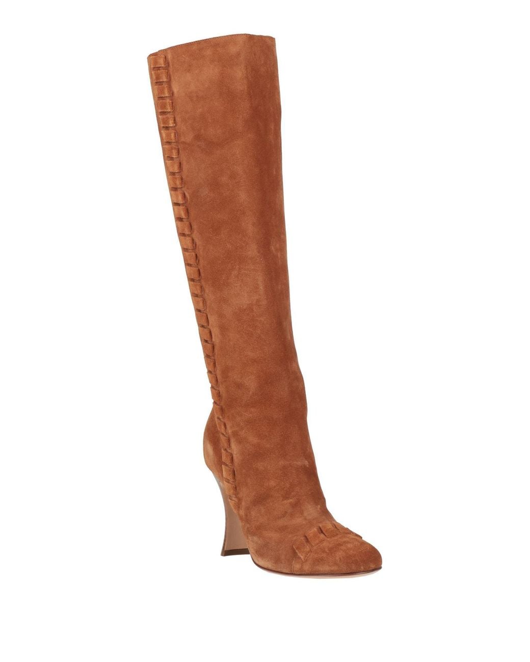 Sergio Rossi Brown Boot Leather