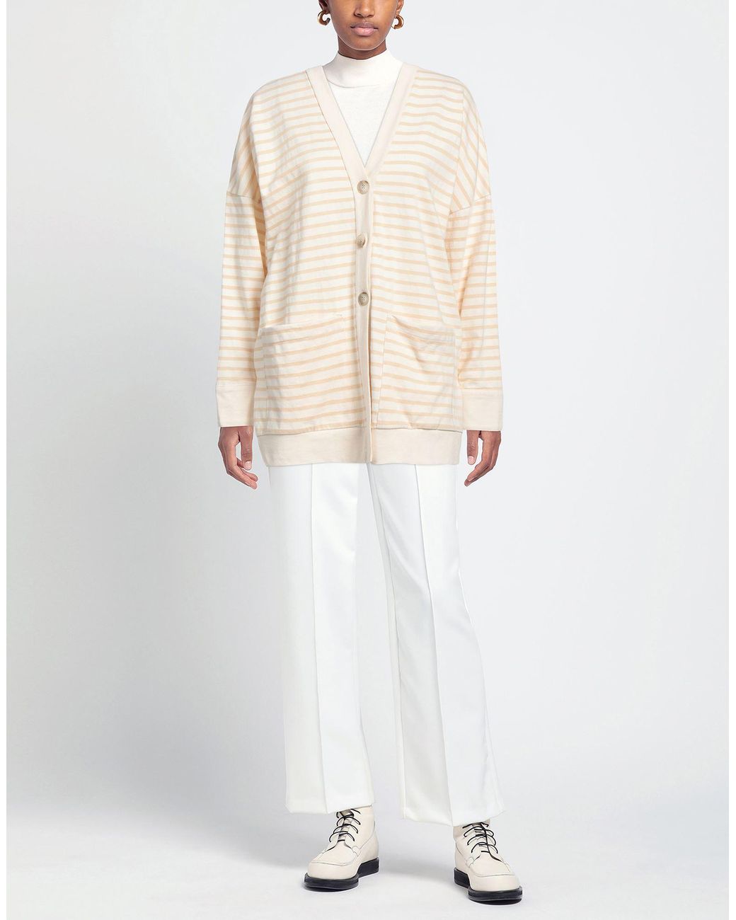 8pm Natural Cardigan