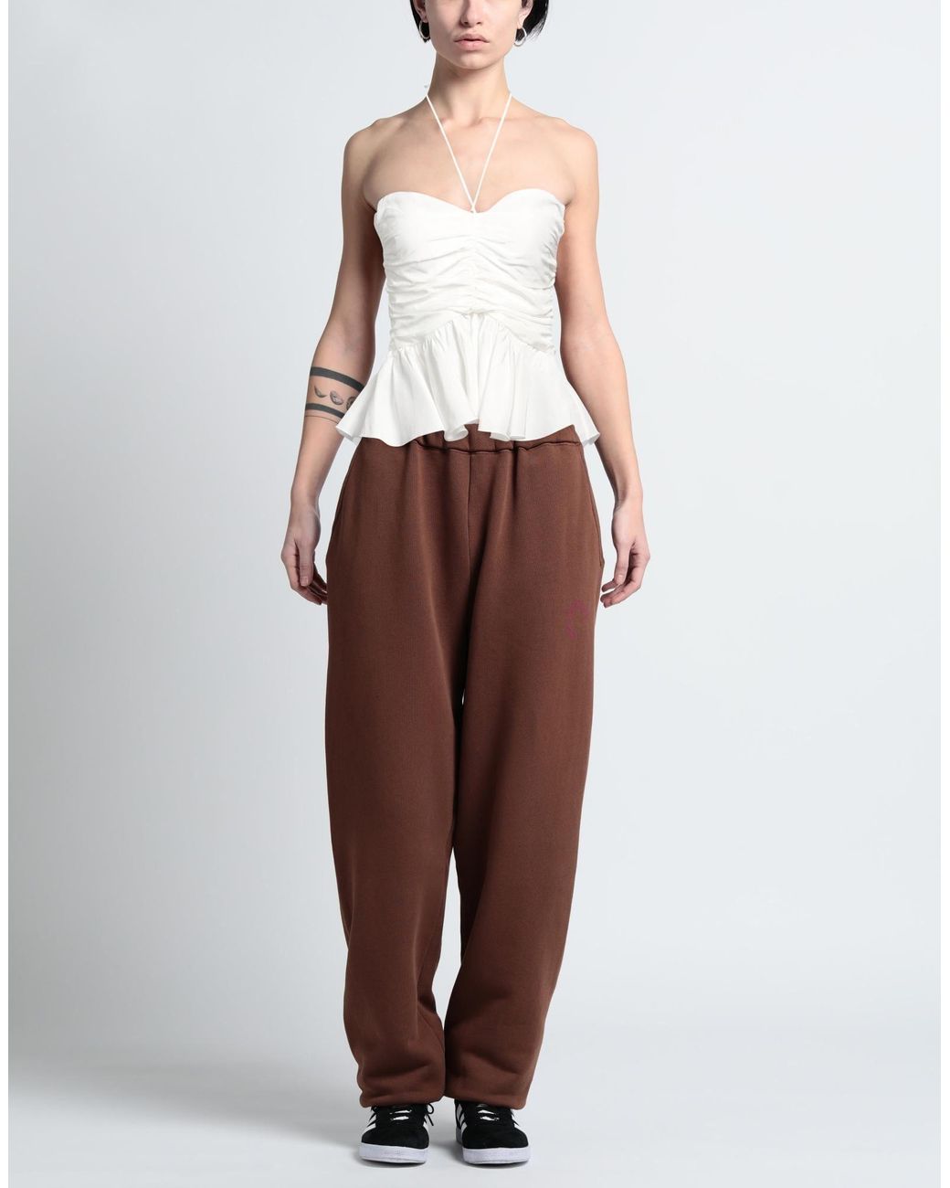 Top MSGM en coloris White