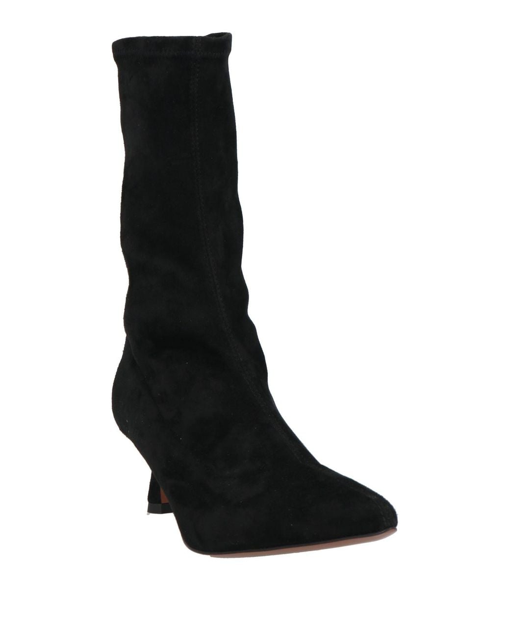 Atp Atelier Black Ankle Boots Leather