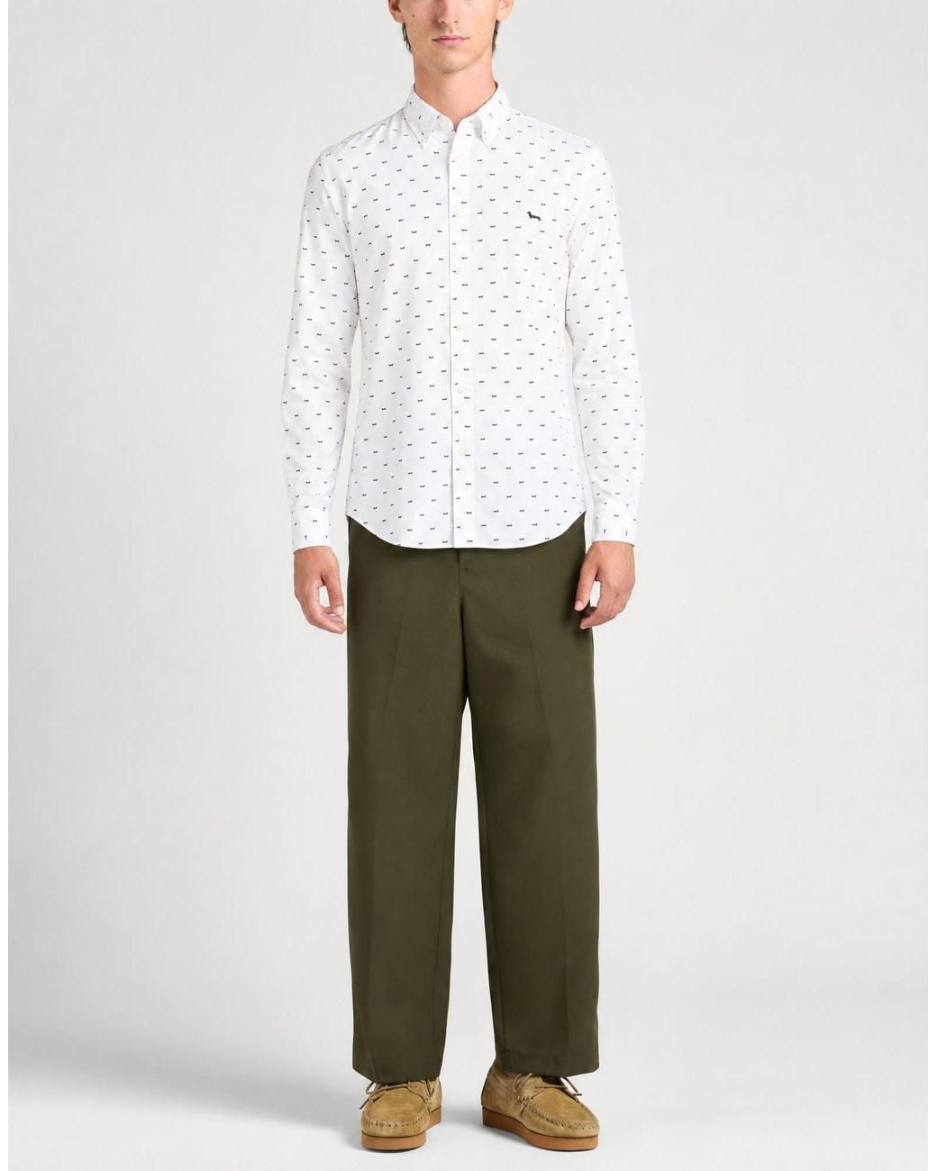 Harmont & Blaine White Shirt Cotton for men