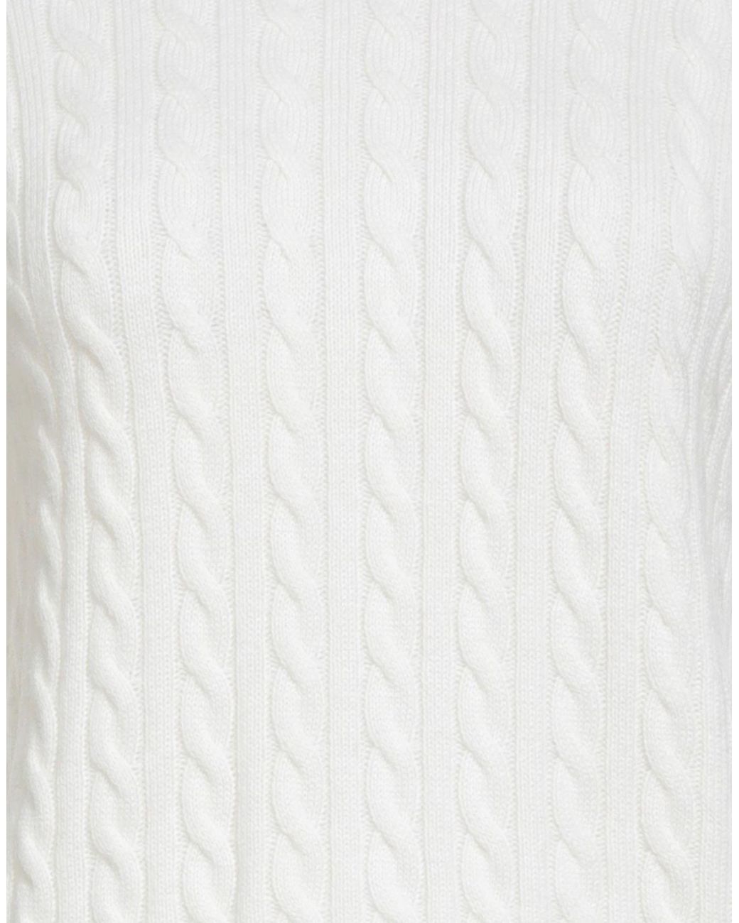 Brunello Cucinelli White Sweaters
