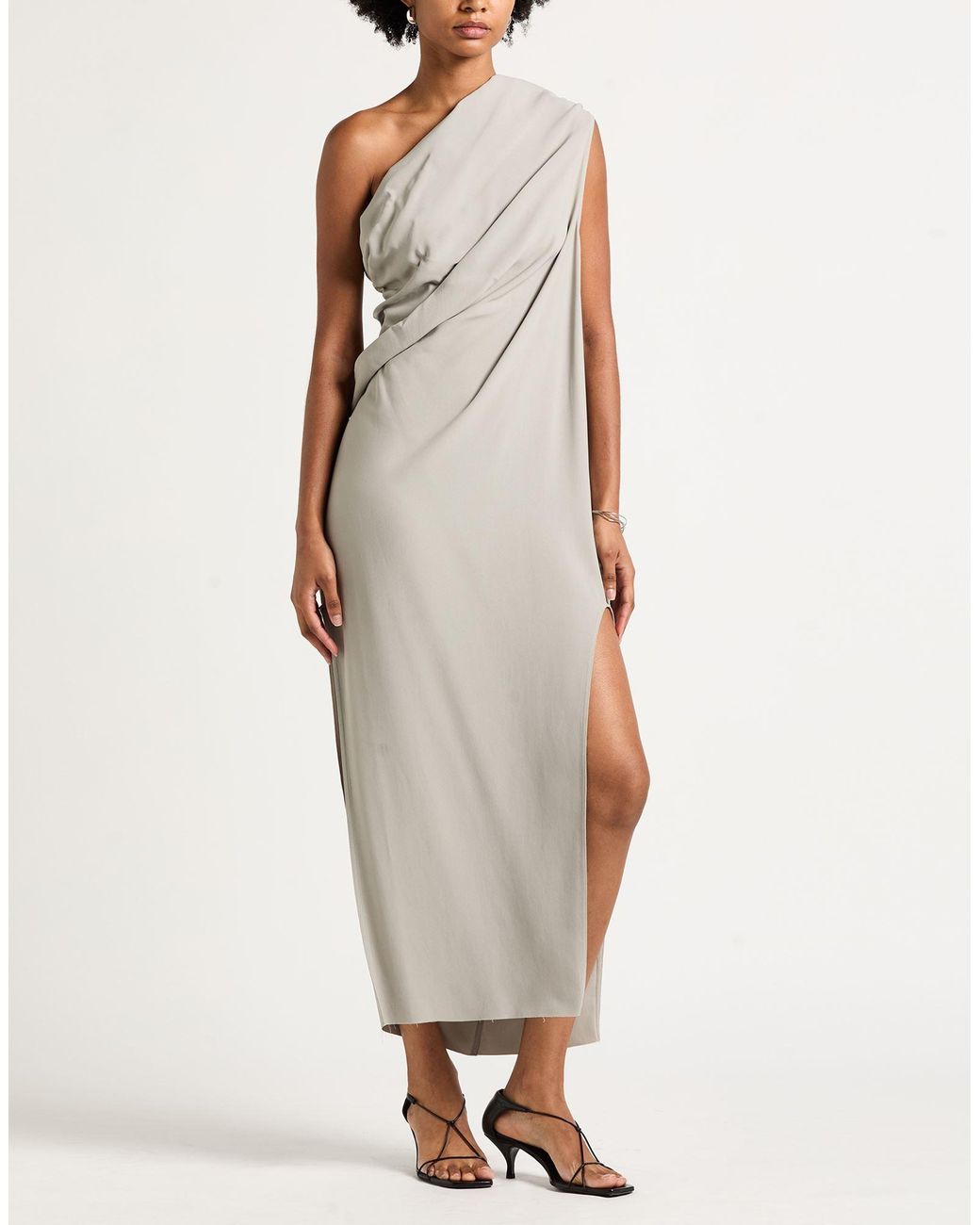 Rick Owens White Maxi Dress