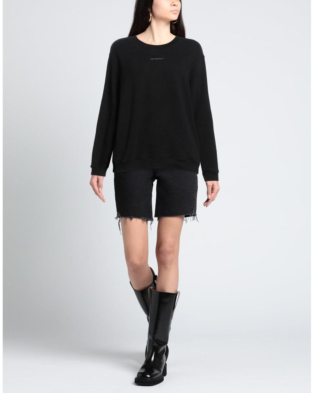 Off-White c/o Virgil Abloh Black Sweatshirt