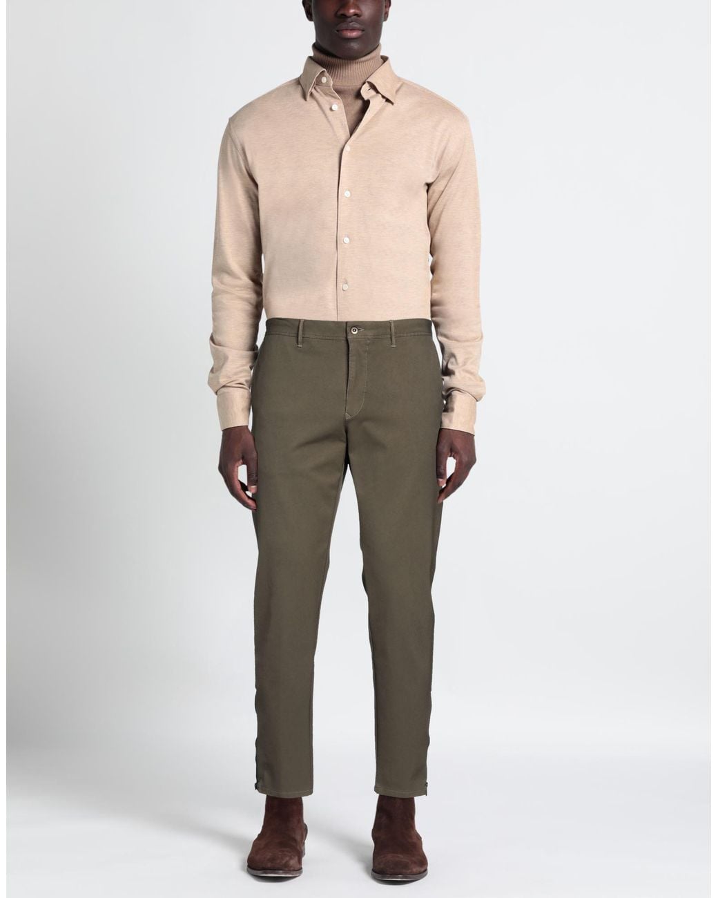 Incotex Gray Trouser for men